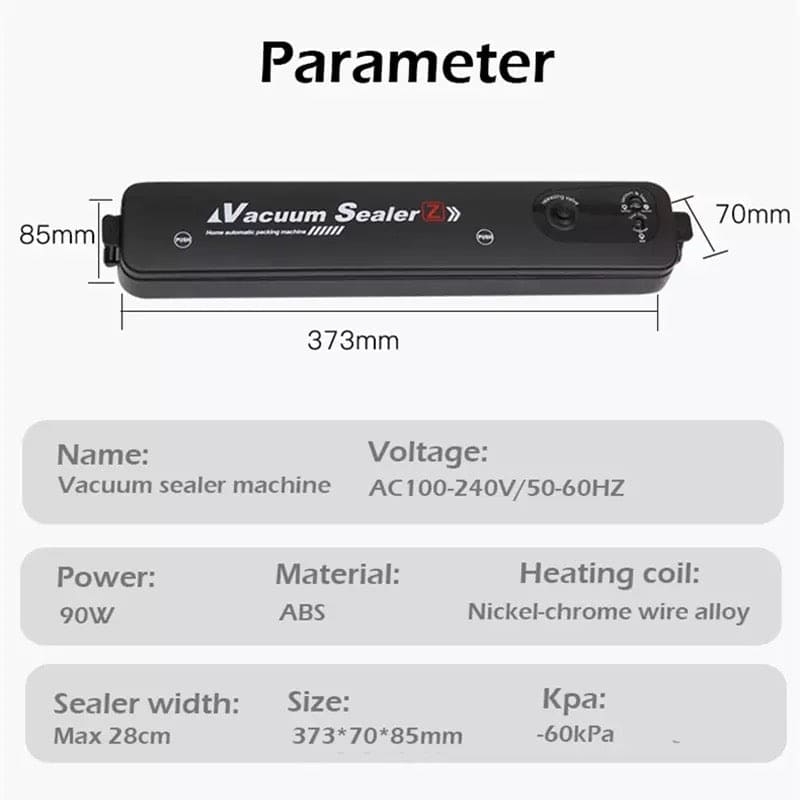 Vaccum Sealing Machine, 110/220V High Power Electric Vacuum Bag Sealing Packaging Machine, Automatic Vacuum Sealer, Food Preservation Vacuum Sealing Packaging Machine Vaccum Sealing Machine, 110/220V High Power Electric Vacuum Bag Sealing Packaging Machine, Automatic Vacuum Sealer, Food Preservation Vacuum Sealing Packaging Machine